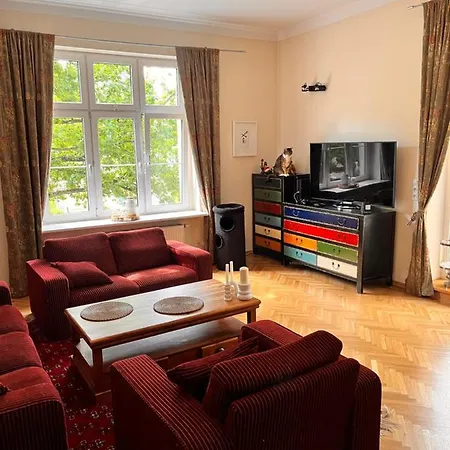 Apartament Z Dwoma Sypialniami, Salonem, Biurem I Tarasem * Sopoty